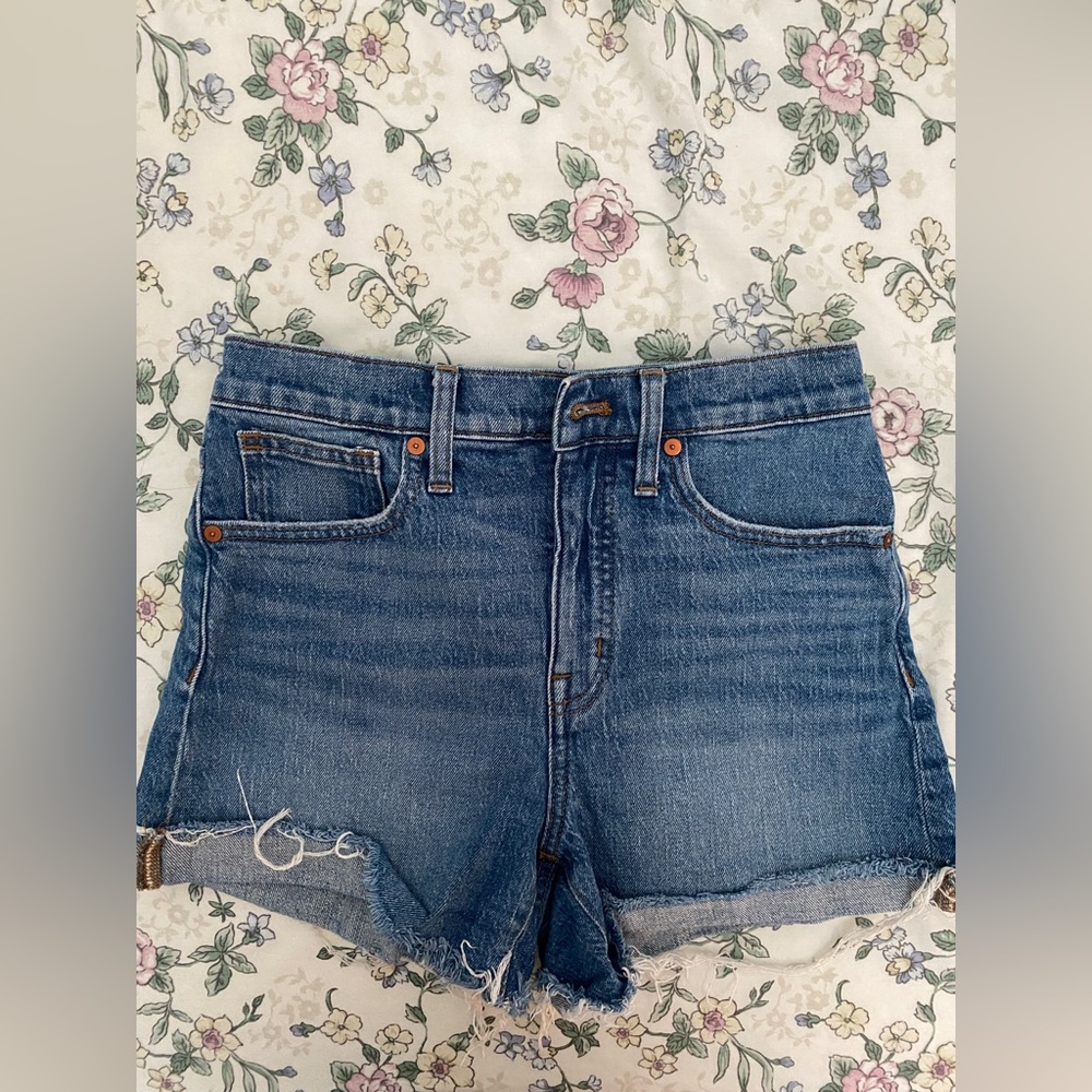 Madewell Blue Denim Shorts